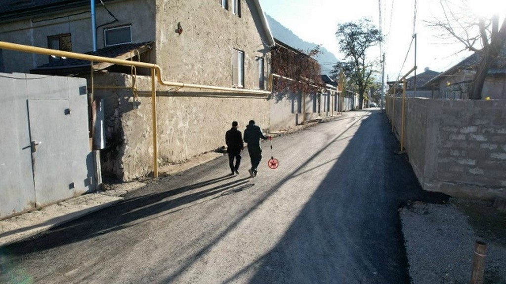 В селе Курми завершен капитальный ремонт улицы Джалалудина