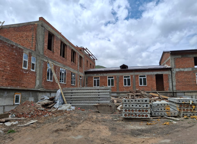 В Дагестане по программе сейсмобезопасности строят новую школу на 120 мест
