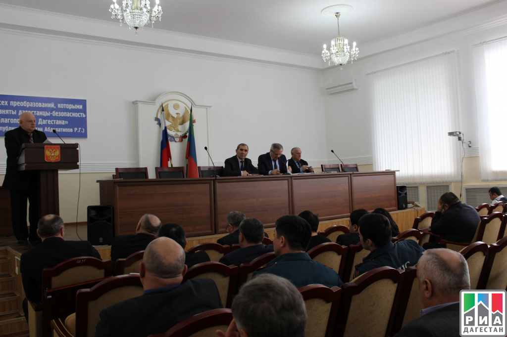 Заседание АТК В Табасаранском районе. Межведомственная комиссия по экстремизму