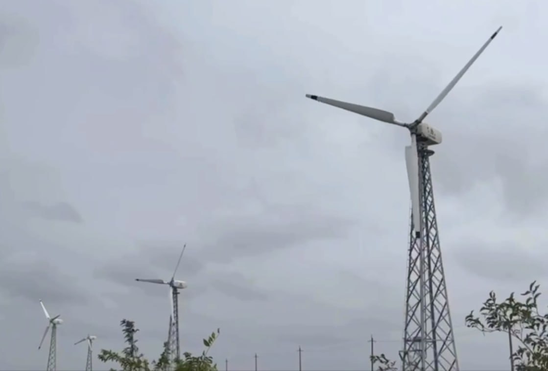 В Дагестане на базе местного завода запустили новый ветропарк