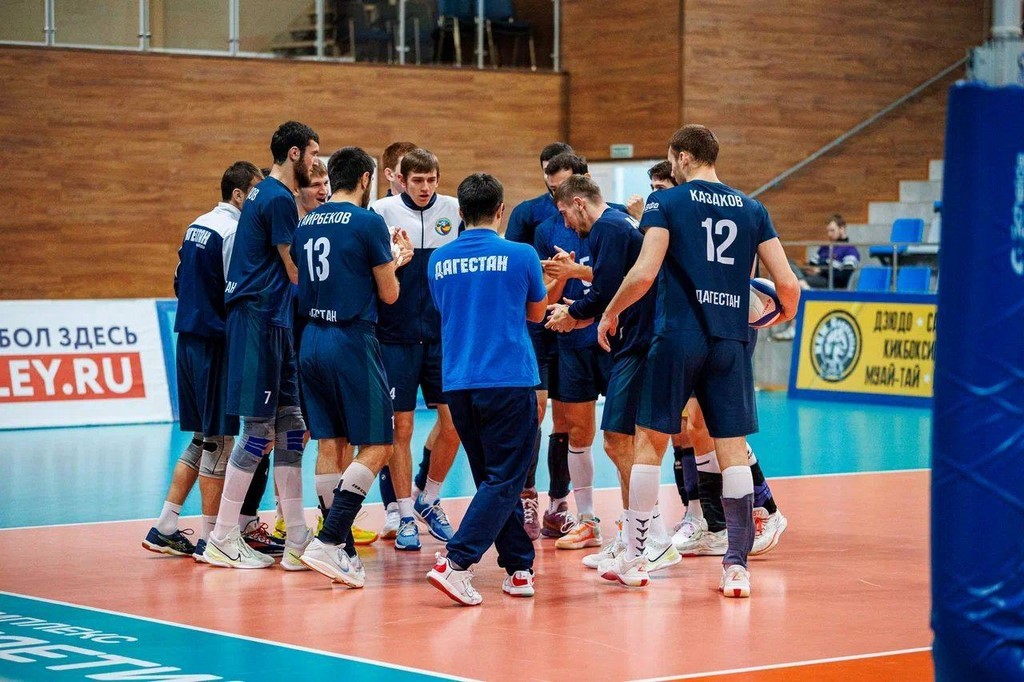 Волейболисты «Дагестана» набрали первые очки в Чемпионате России