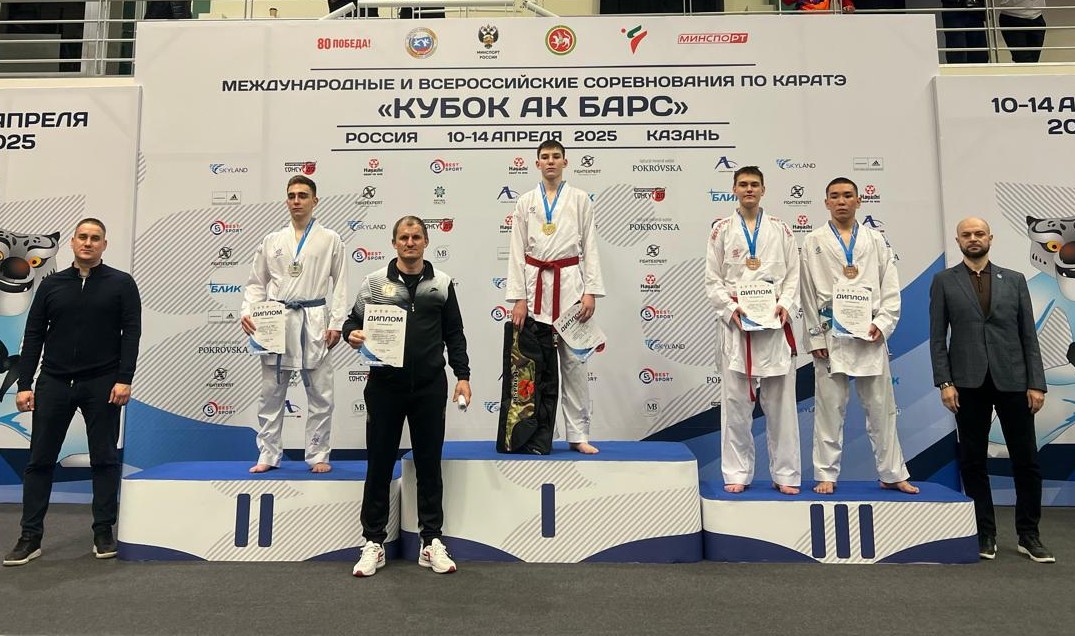 Дагестанские каратисты – обладатели 9 медалей на турнире в Казани