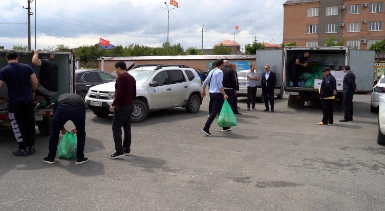 Хасавюртовский район продолжает оказывать помощь участникам СВО