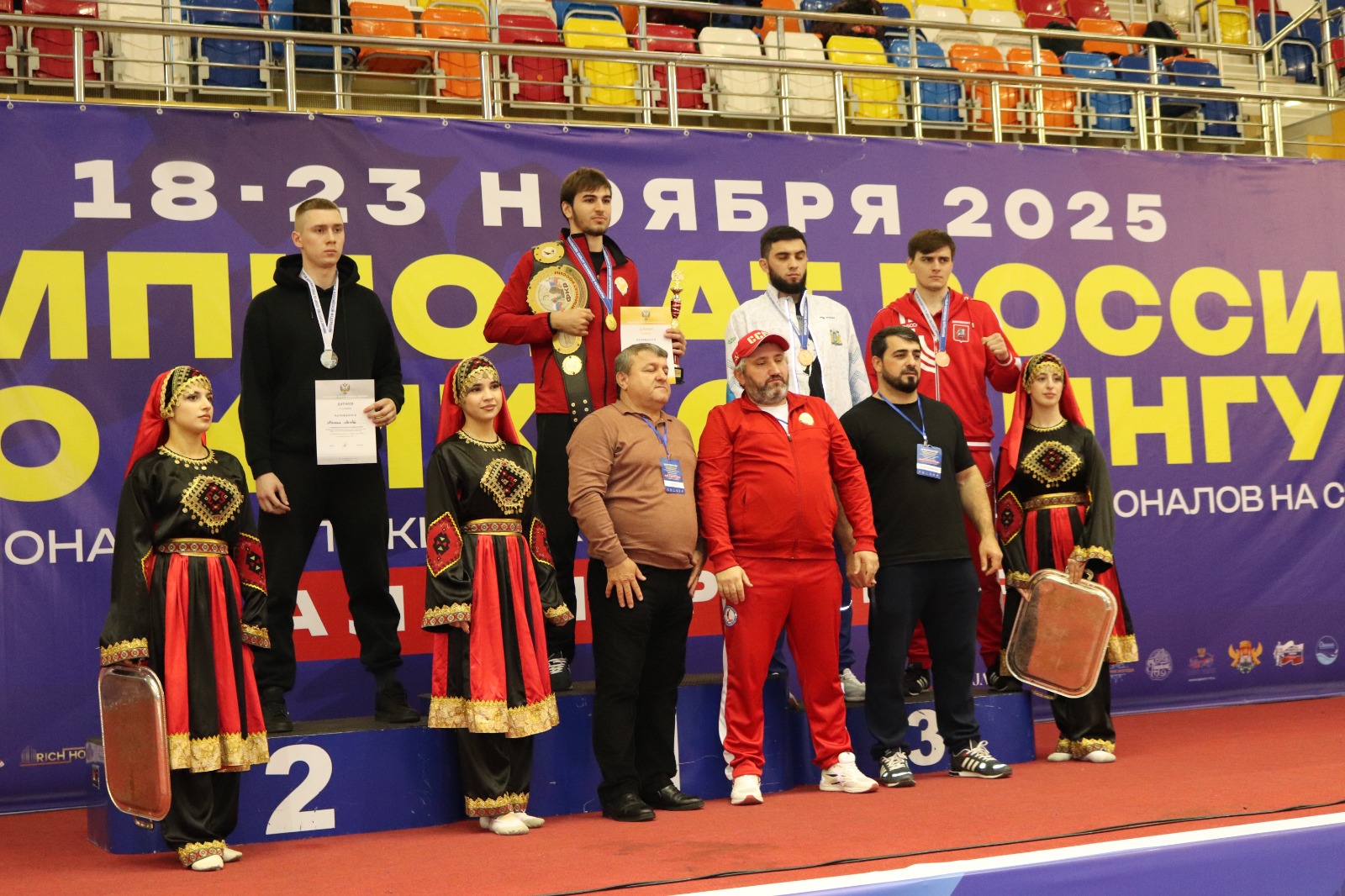 Сборная Дагестана по кикбоксингу – сильнейшая на домашнем чемпионате России