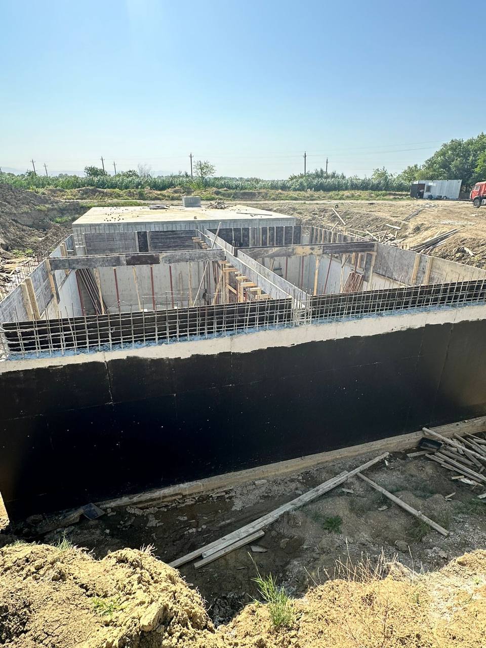 В пригороде Махачкалы ведется строительство нового водопровода