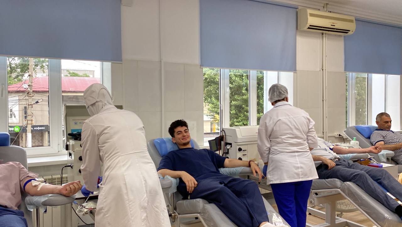 В Дагестане прошла акция «Код Донора. Защитники Отечества»