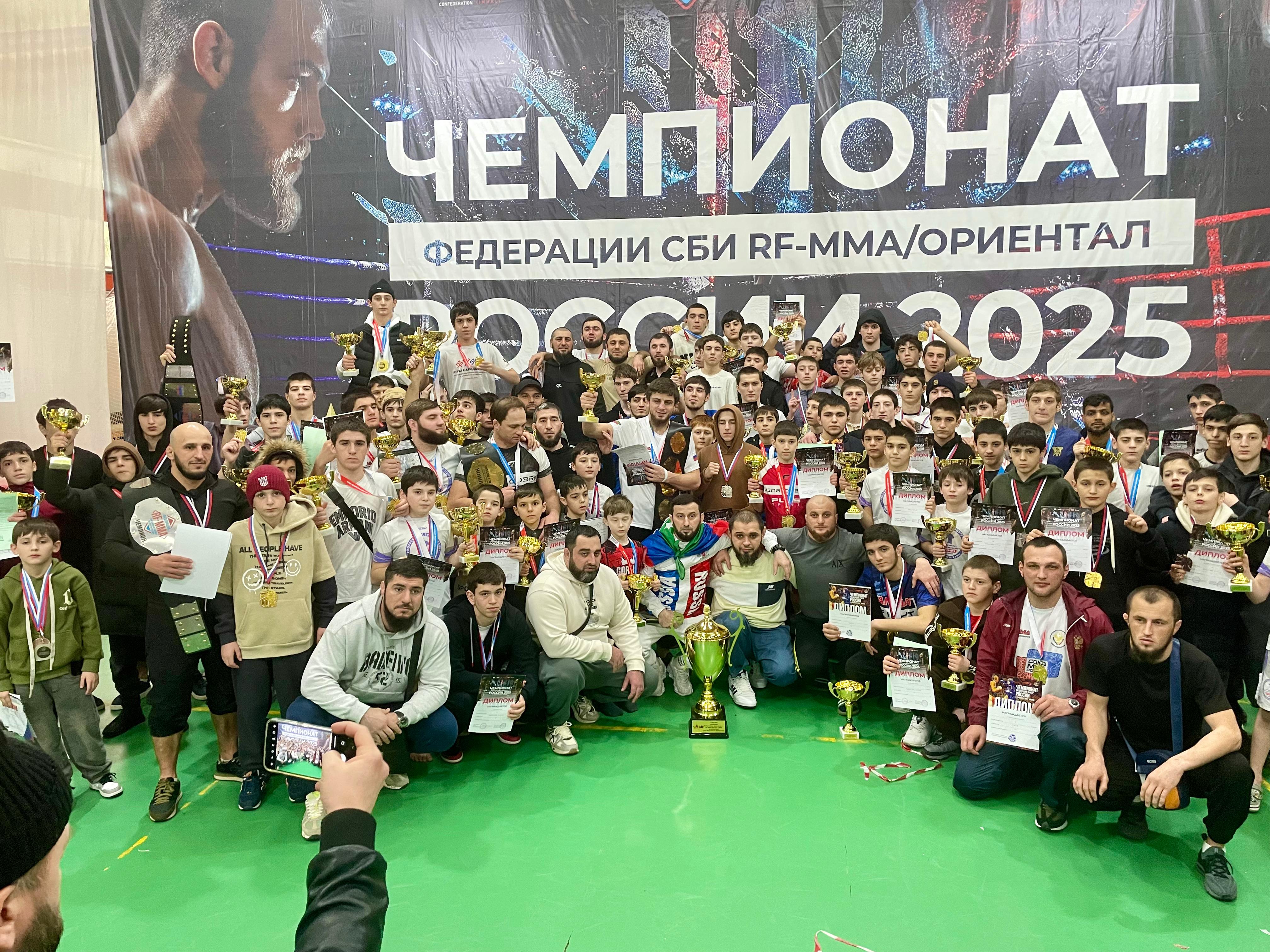 Сборная Дагестана по ММА/Ориентал – сильнейшая на Чемпионате России