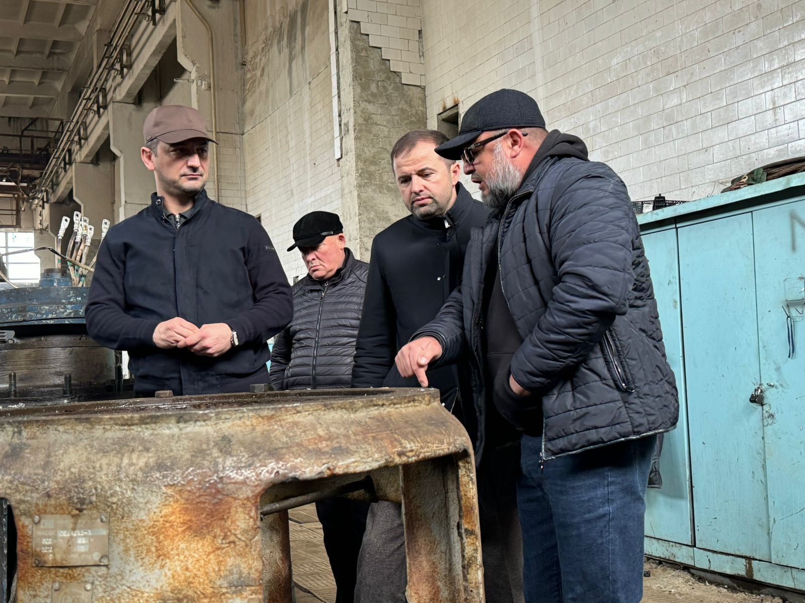 Новое оборудование доставлено на капитально ремонтируемую насосную станцию «Чиркейская»