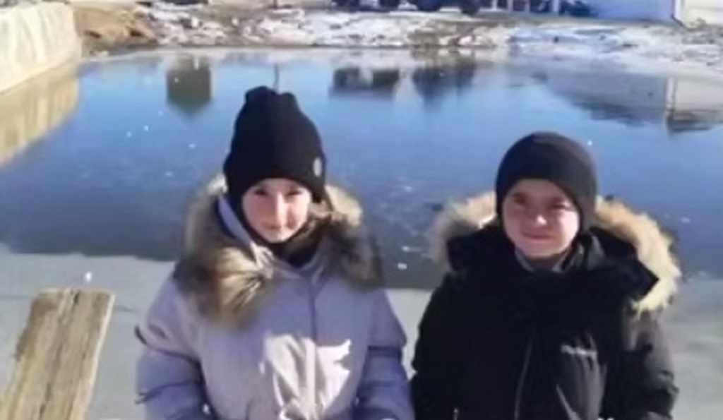 Первоклассница из Дагестана спасла провалившегося под лёд мальчика