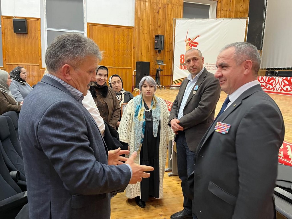 Делегация «Народное ополчение 1999 г. “Интербригада”» побывала с рабочим визитом в Акушинском районе