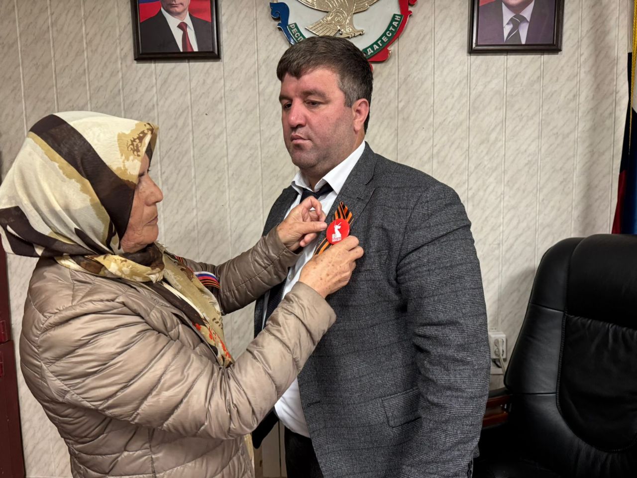 Всероссийская акция «Георгиевская ленточка» стартовала на территории Бежтинского участка