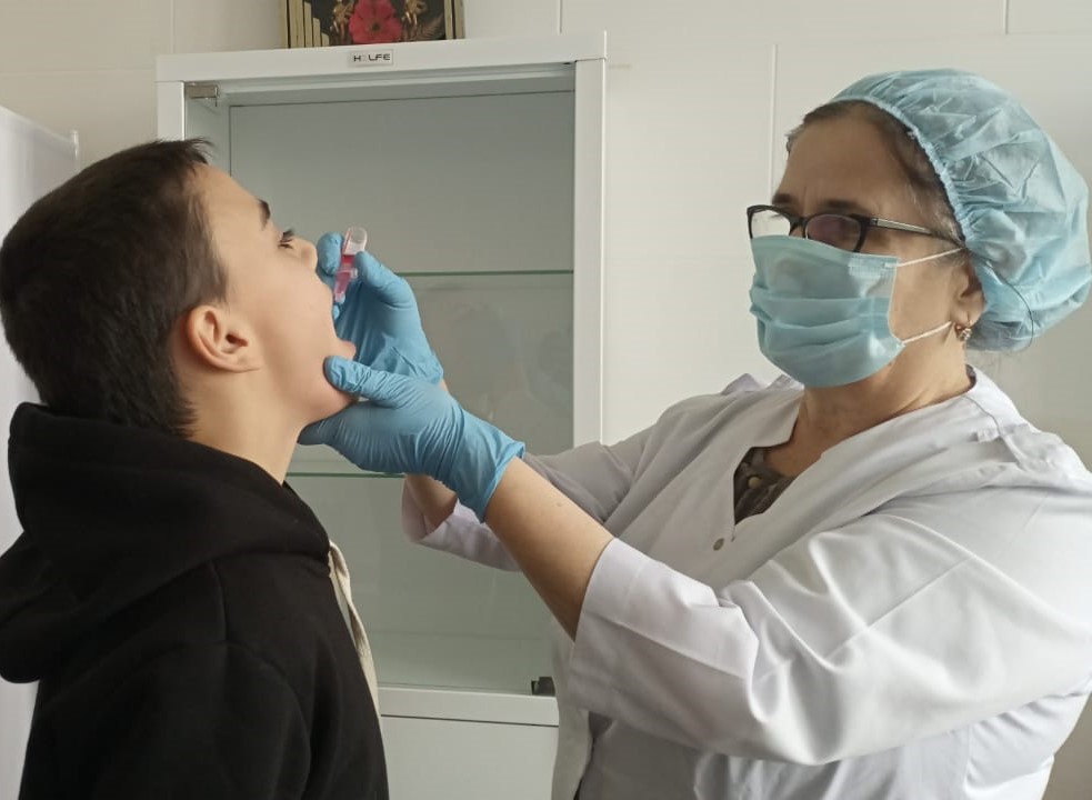 В Хасавюртовском районе идет второй этап туровой иммунизации детей от полиомиелита