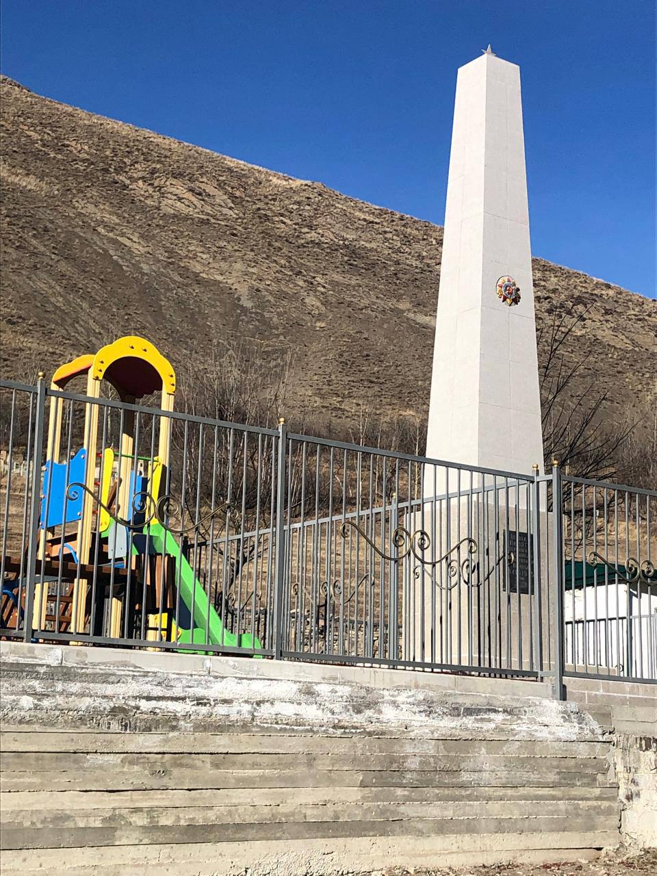 В Ахтынском районе благоустроены общественные территории в трех населенных пунктах