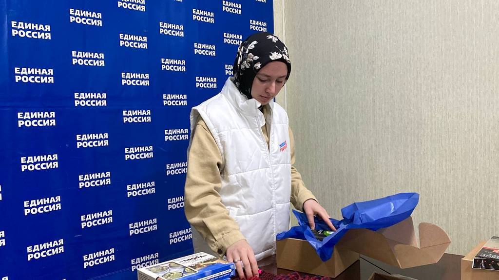 Акция «Россия – единая семья! От всего сЕРдца» прошла в Дагестане