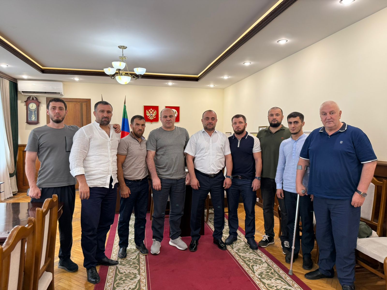 Сажид Сажидов обсудил развитие спорта в Буйнакске