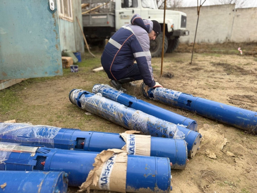 В Южно-Сухокумске завершается строительство новой системы водоснабжения