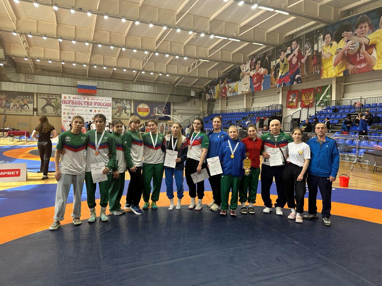 Дагестанские вольницы в числе победительниц на Чемпионате России