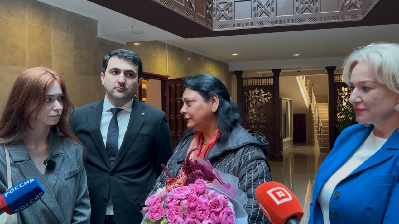 Президент Международного форума БРИКС Пурнима Ананд прибыла в Дагестан