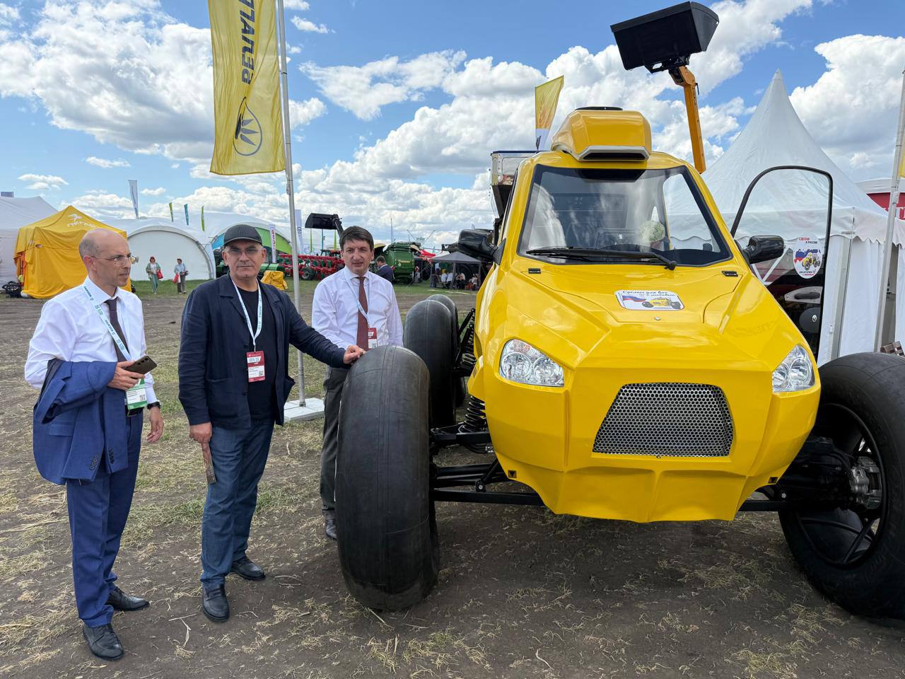 Делегация Дагестана принимает участие во Всероссийском Дне поля