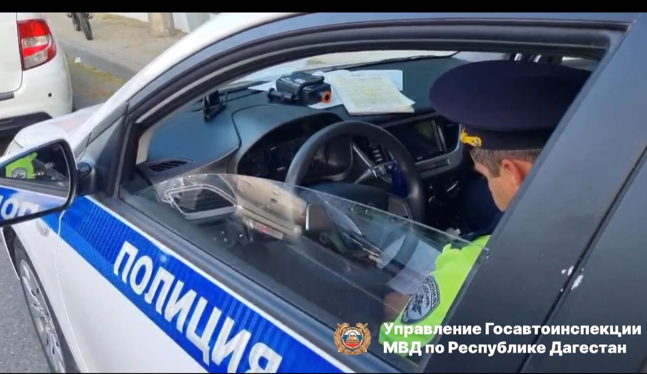 Около 600 водителей привлекли к ответственности в ходе рейдов в Махачкале