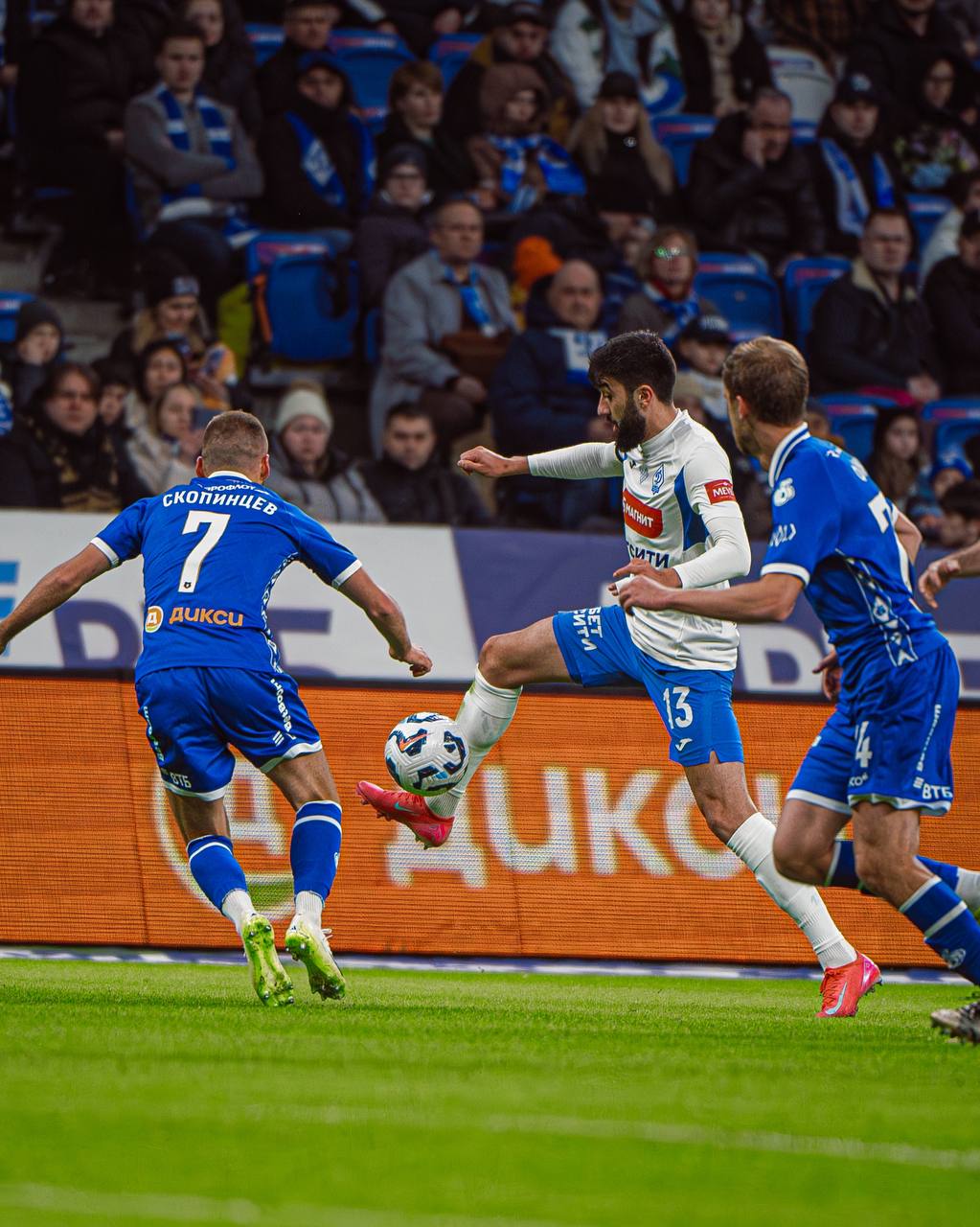 Махачкалинское «Динамо» впервые крупно проиграло в РПЛ