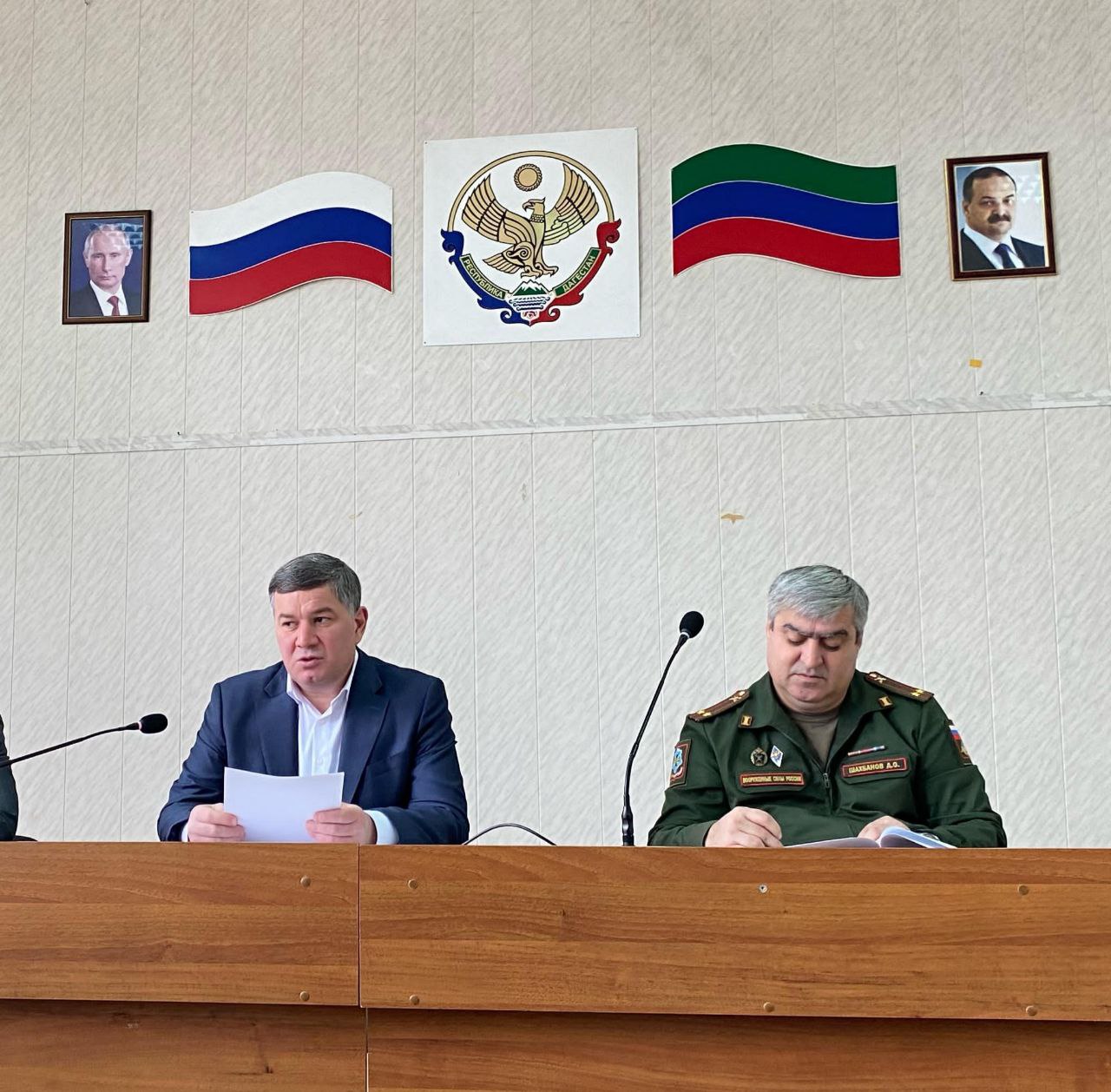 Весенний призыв обсудили в Карабудахкентском районе