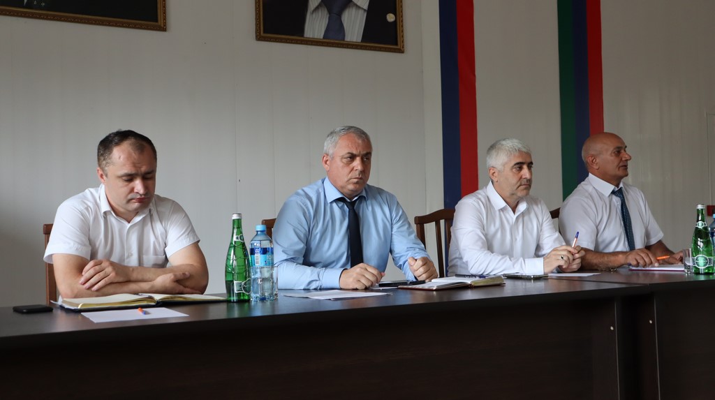 В Гергебильском районе обсудили подготовку к выборам депутатов представительных органов