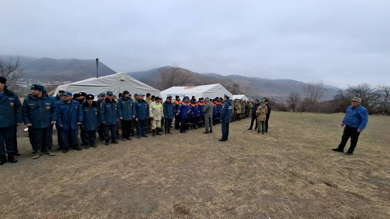 Пожар вблизи села Хрюг Ахтынского района ликвидирован