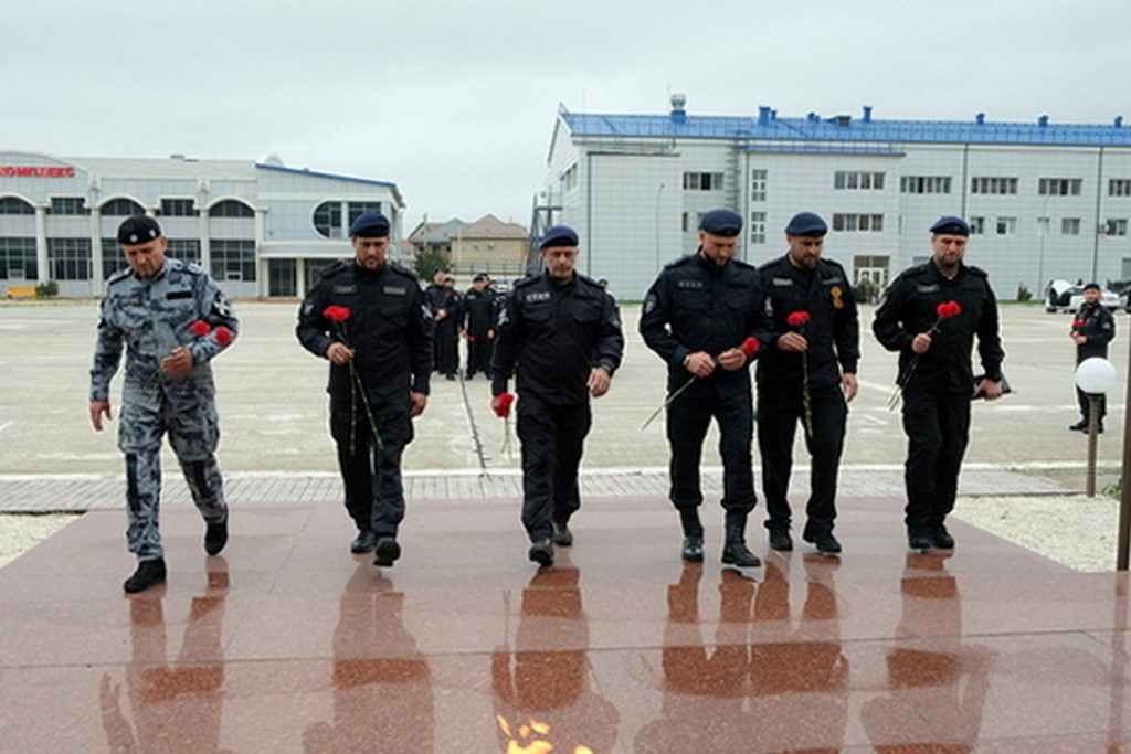 Бойцы СОБР «Ястреб – Каспий» отметили свой профессиональный праздник