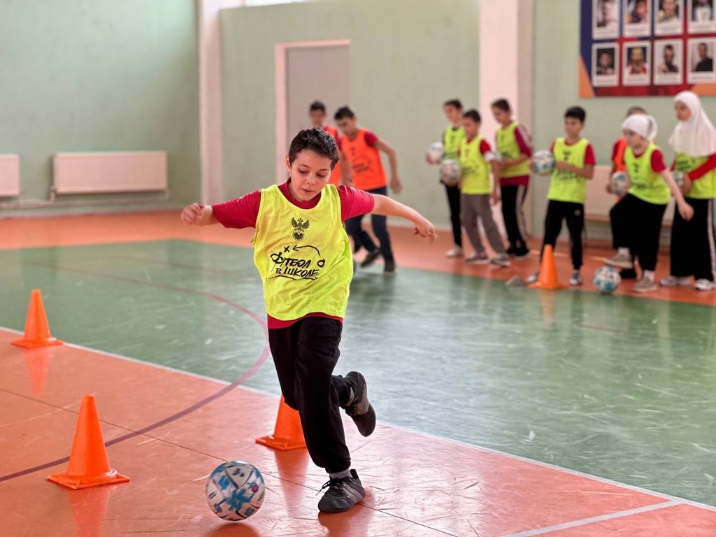 Наибольшее количество школ-участниц представил Дагестан в проекте «Футбол в школе»