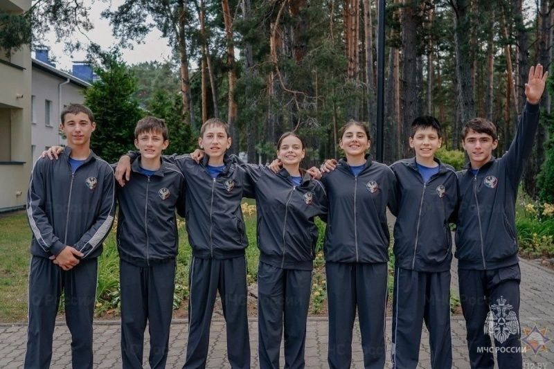 Юные спасатели и пожарные Дагестана – серебряные призеры международного слета в Беларуси