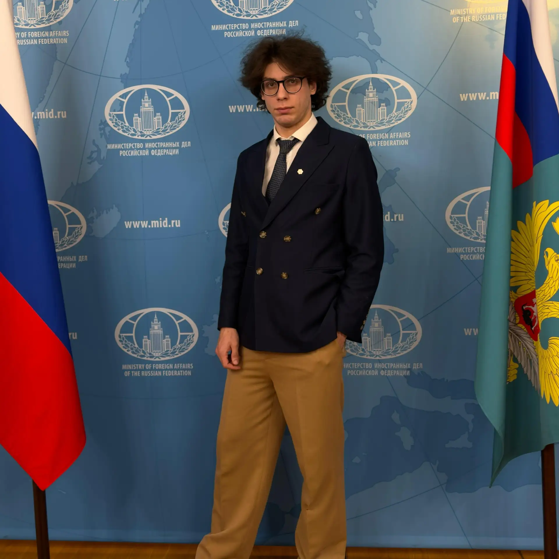 Студент ДГУ представил Дагестан на Всероссийском дипломатическом форуме