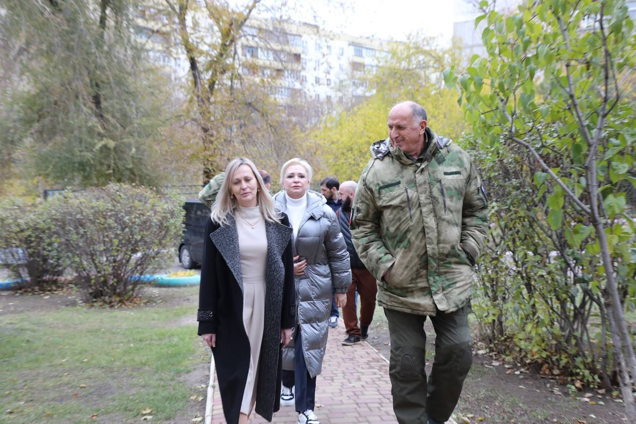 Абдулмуслим Абдулмуслимов вновь посетил детский сад «Березка» в Луганске