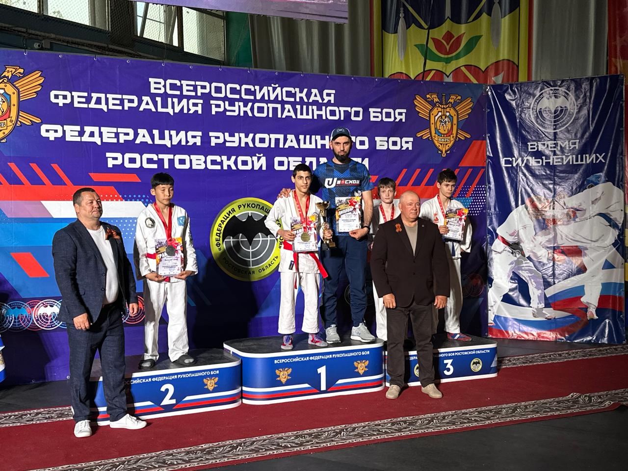 Дагестанские рукопашники – триумфаторы турнира в Волгодонске