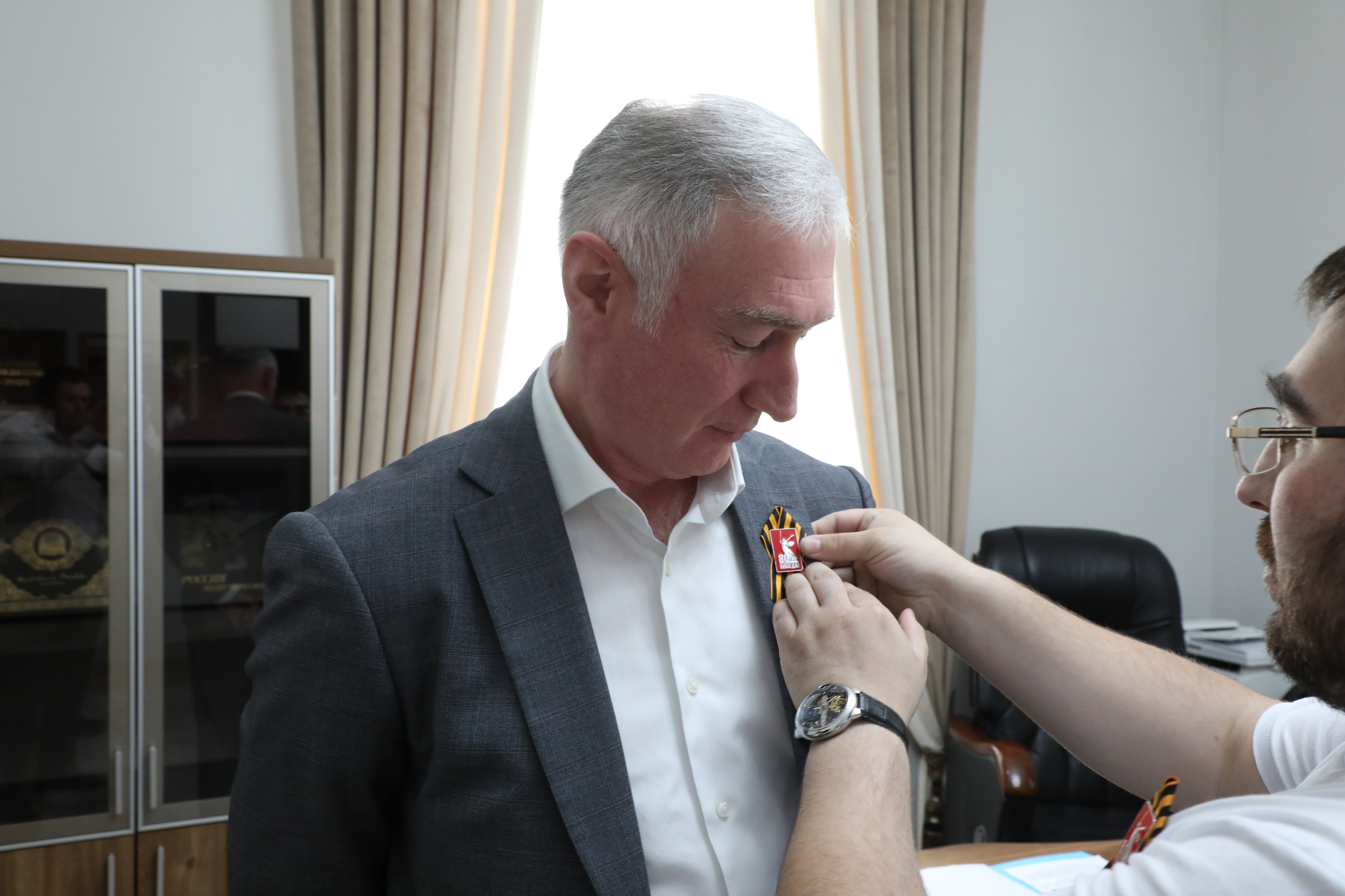 В Дагестане стартовала акция «Георгиевская ленточка»