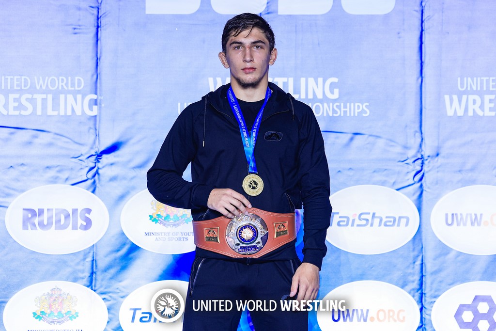 Дагестанский борец выиграл Первенство мира