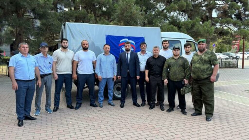 Избербаш отправил 14-ую партию гуманитарной помощи бойцам СВО