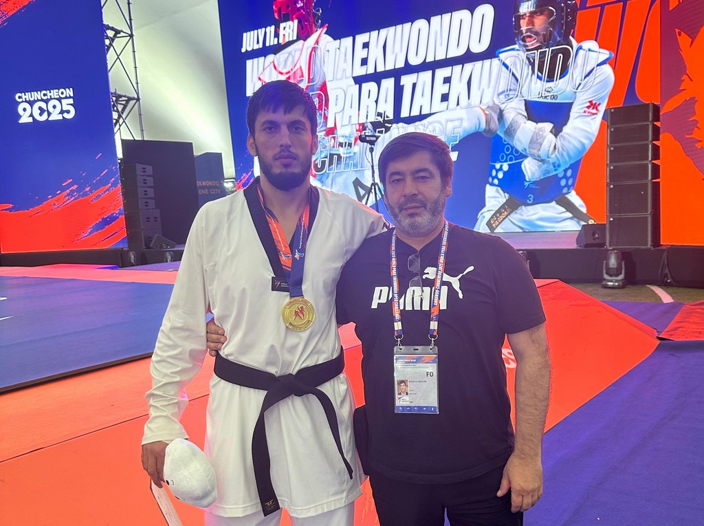 Тхэквондист Алиасхаб Рамазанов выиграл турнир в Южной Корее