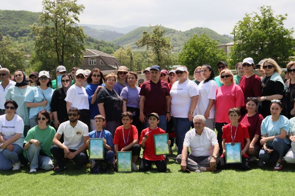 В Табасаранском районе прошел массовый спортивный забег