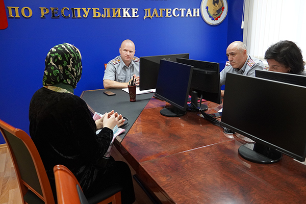 Начальник УФСИН по Дагестану провел личный прием граждан