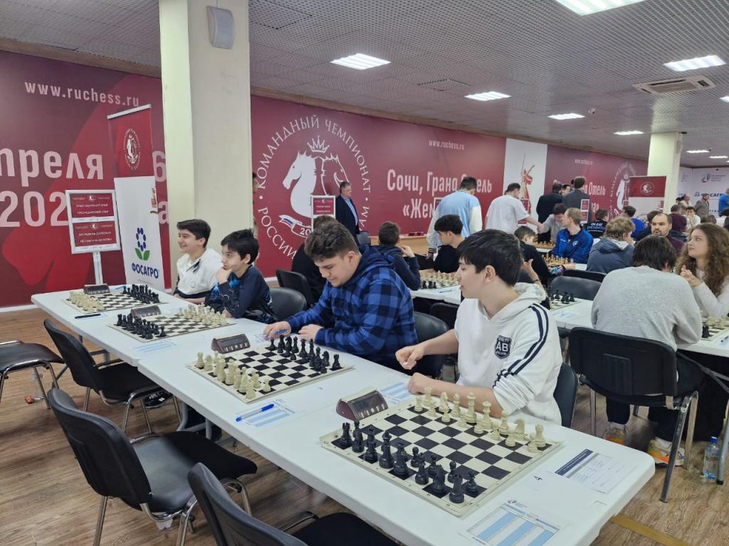 Дагестанские шахматисты выступают на Чемпионате России