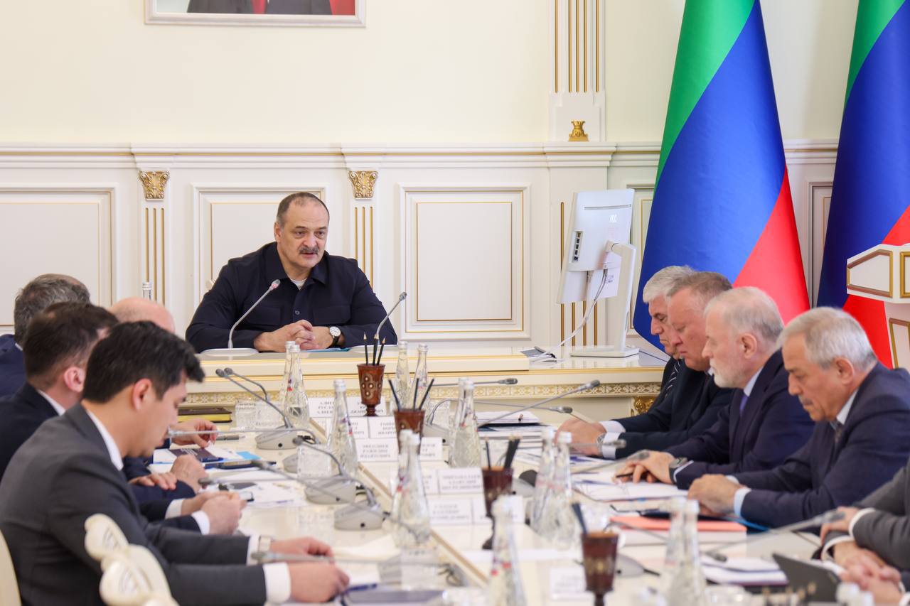 Глава Дагестана проводит заседание Координационного совета по развитию агломераций