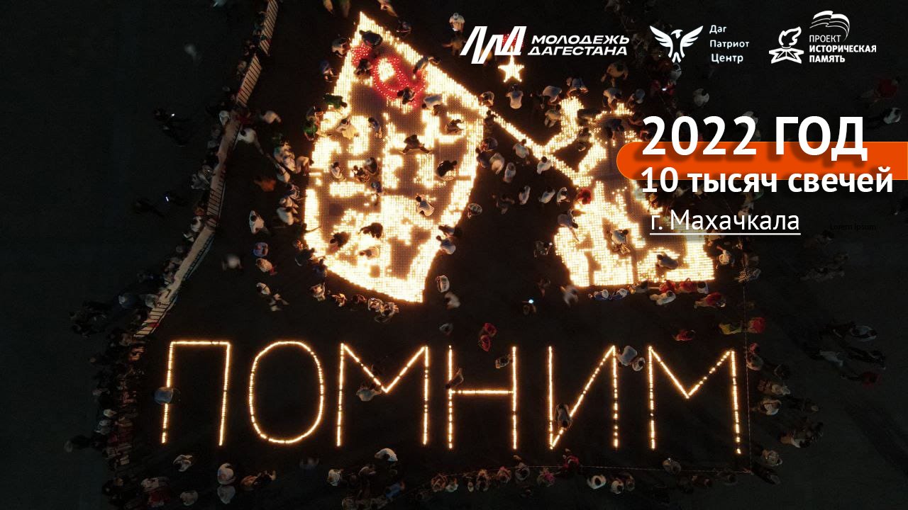 Международная акция «Огненные картины войны» пройдет в Дагестане