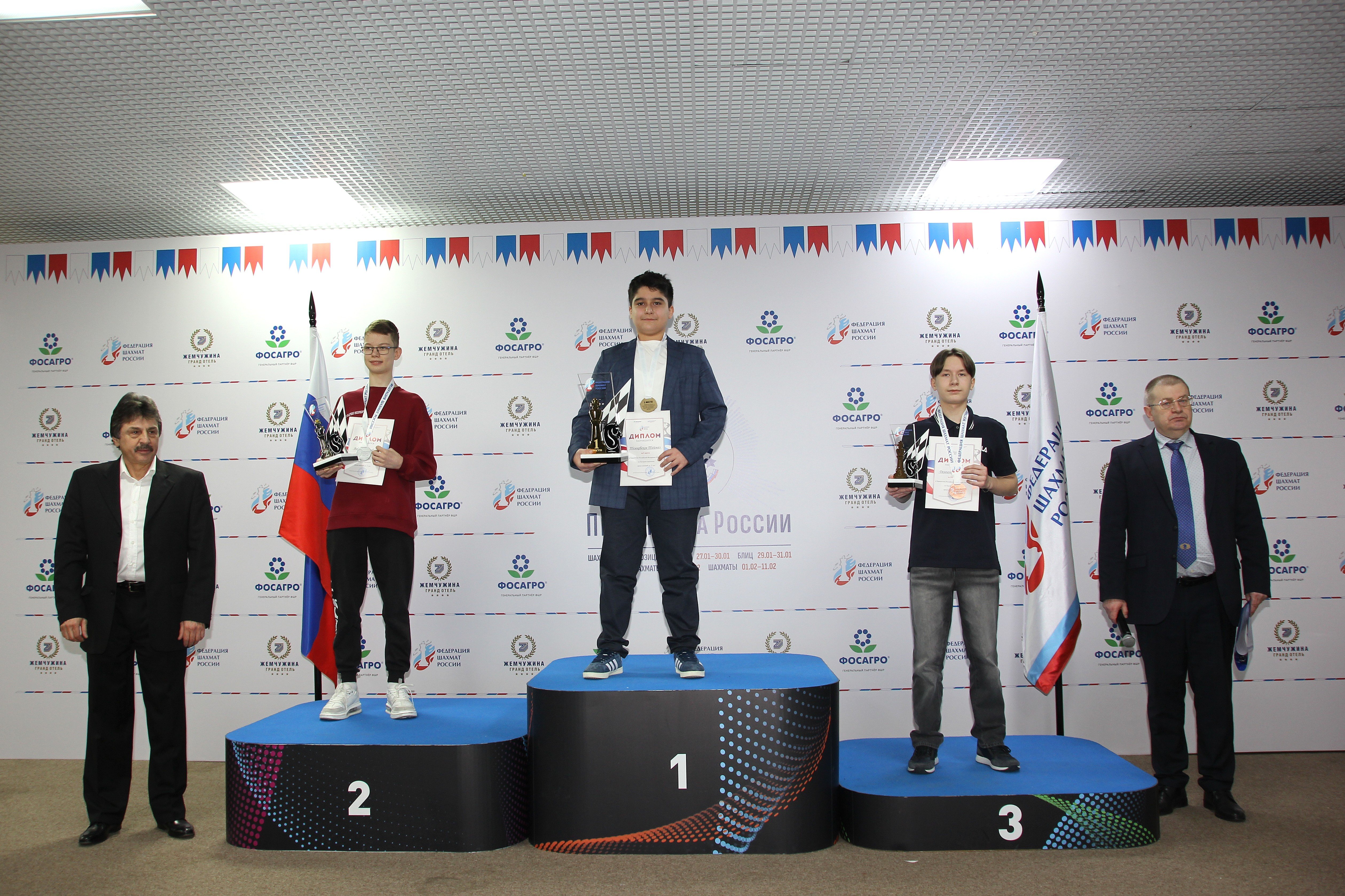 Шахматист Таймаз Темирбеков завоевал второе «золото» на Первенстве России