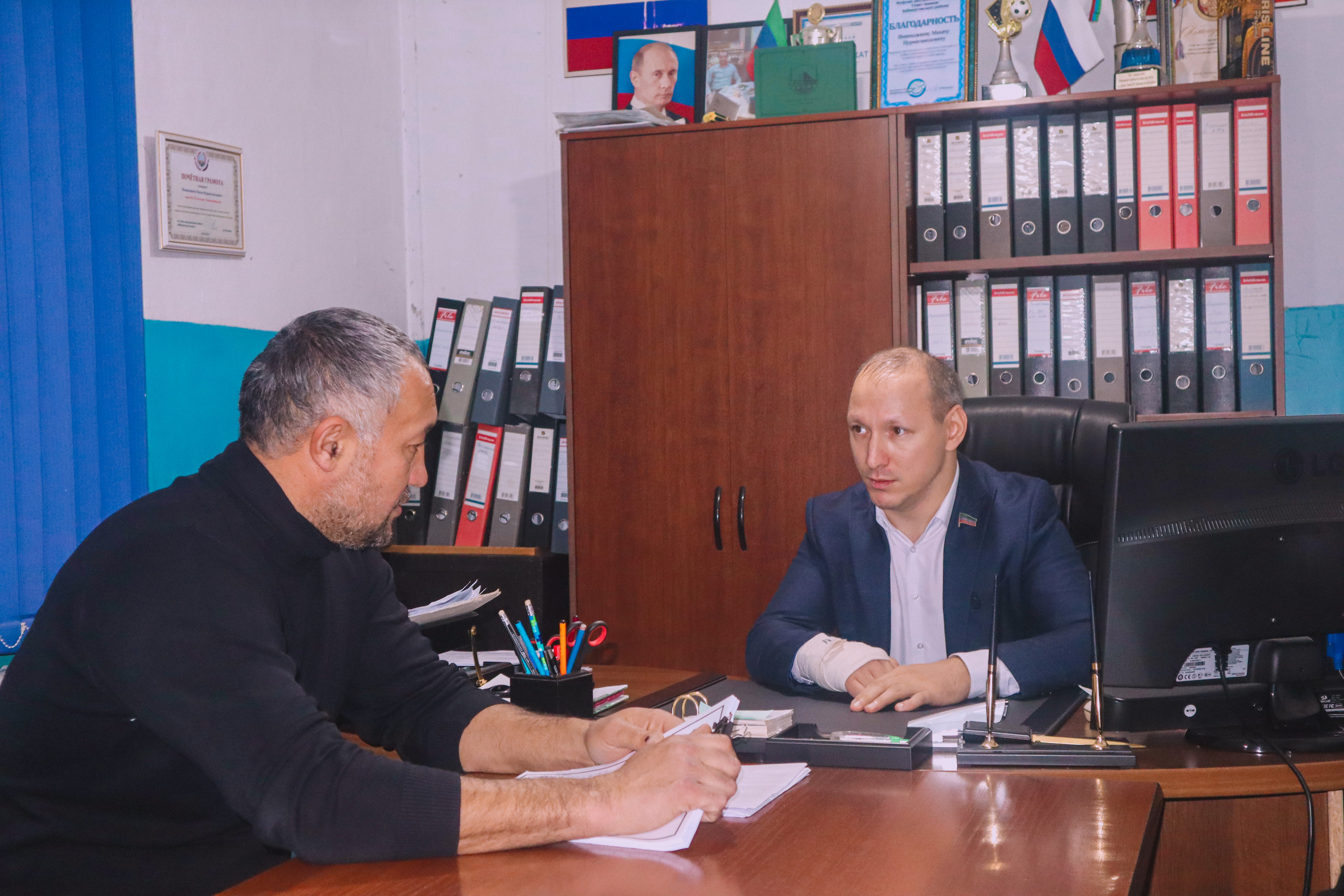 Депутат Гасан Османов посетил с рабочей поездкой Бабаюртовский район