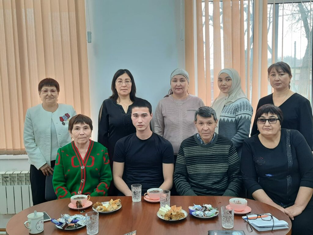 Коллектив газеты «Голос степи» провел очередную  встречу с участником СВО Р. Сагиндиковым