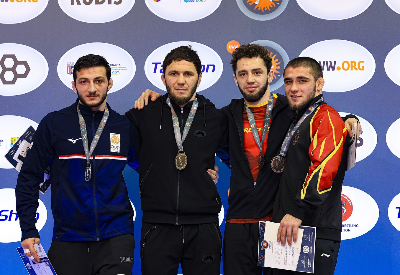 Дагестанские вольники в числе победителей на международном турнире в Албании