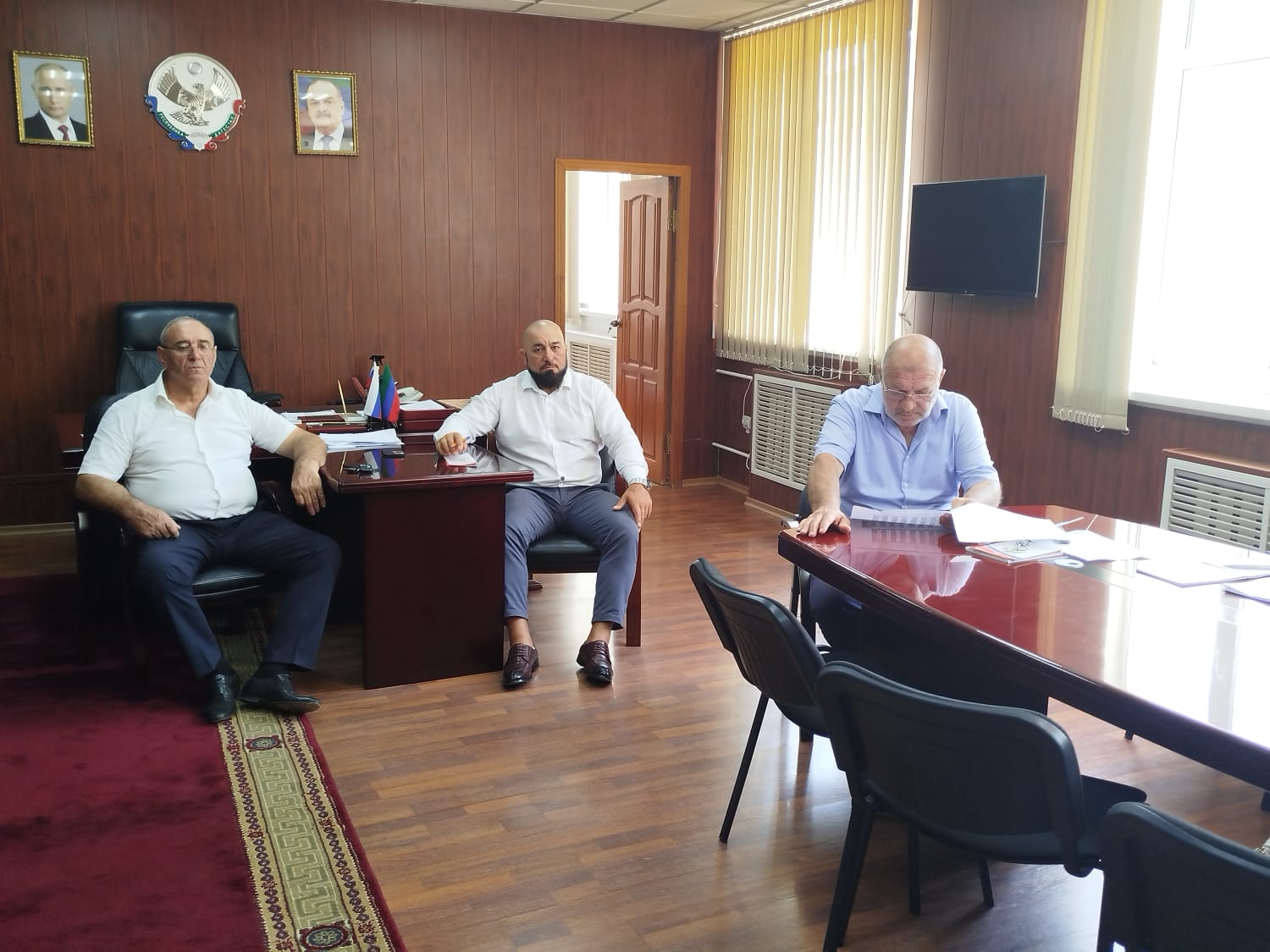 В Курахском районе обсудили ключевые вопросы социально-экономического развития