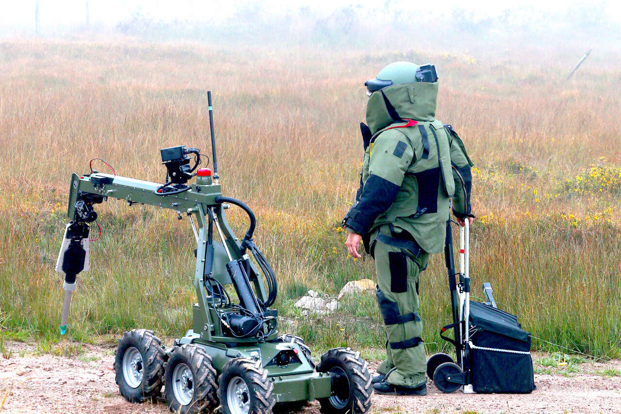 Противоминное открытие