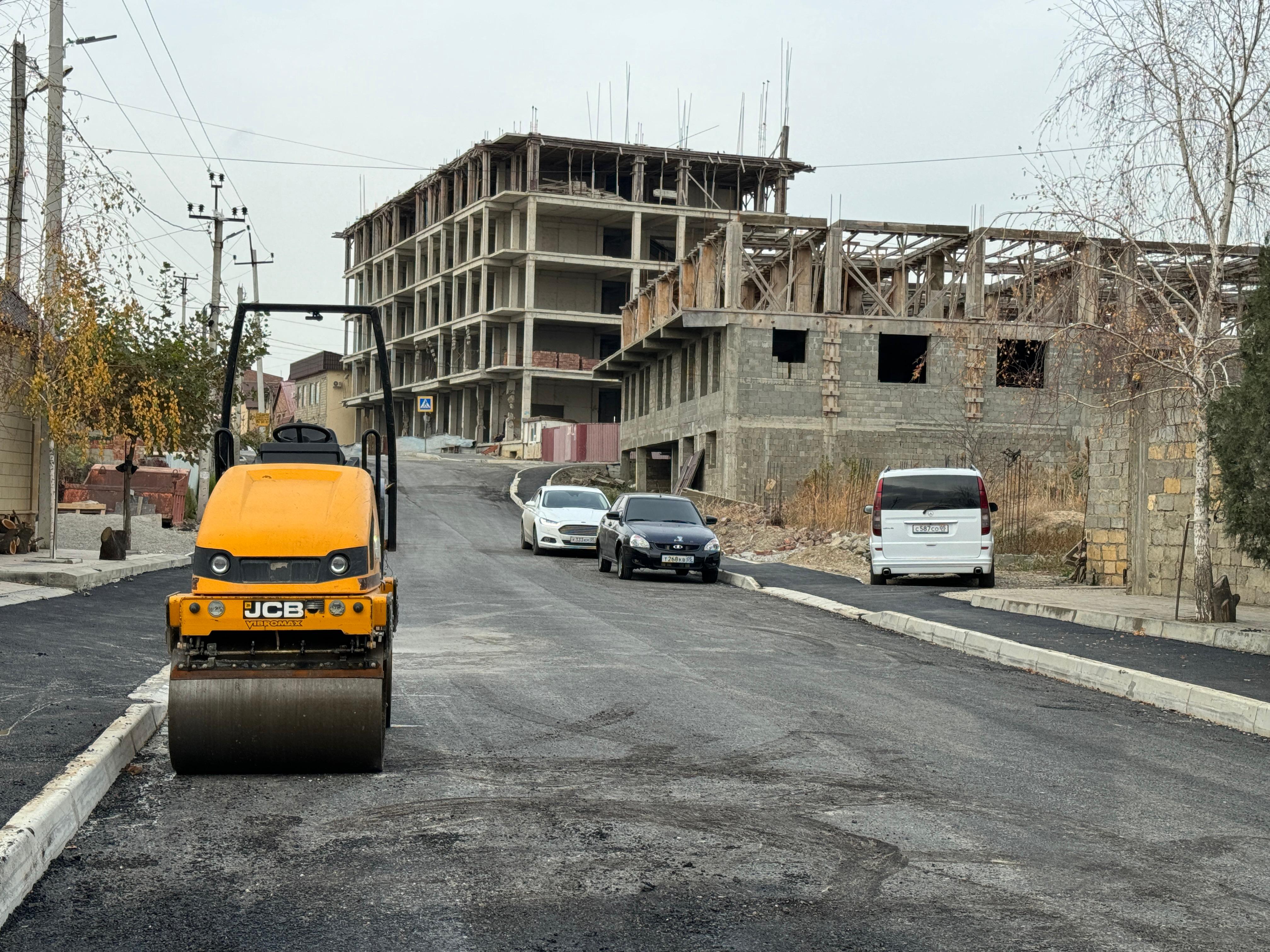 Ремонтные работы завершаются на улице Джабраилова в Махачкале в рамках нацпроекта